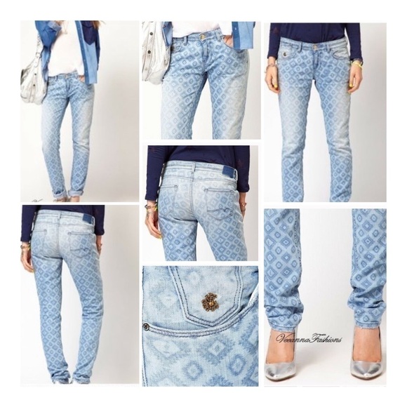 MAISON SCOTCH AMSTERDAMS BLAUW La Parisienne Skinny Jean - Picture 1 of 16